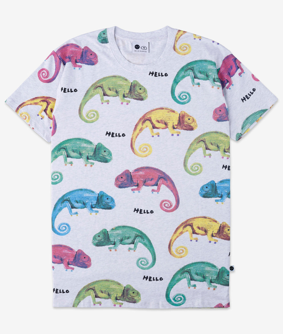 Nicehuman Colourful Chameleons Tee