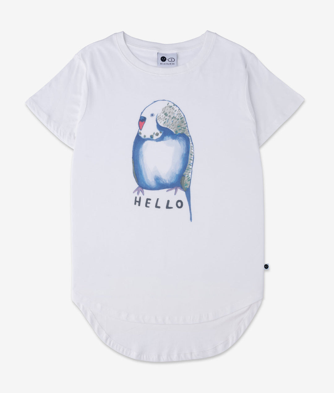 Nicehuman Hello Budgie Tee