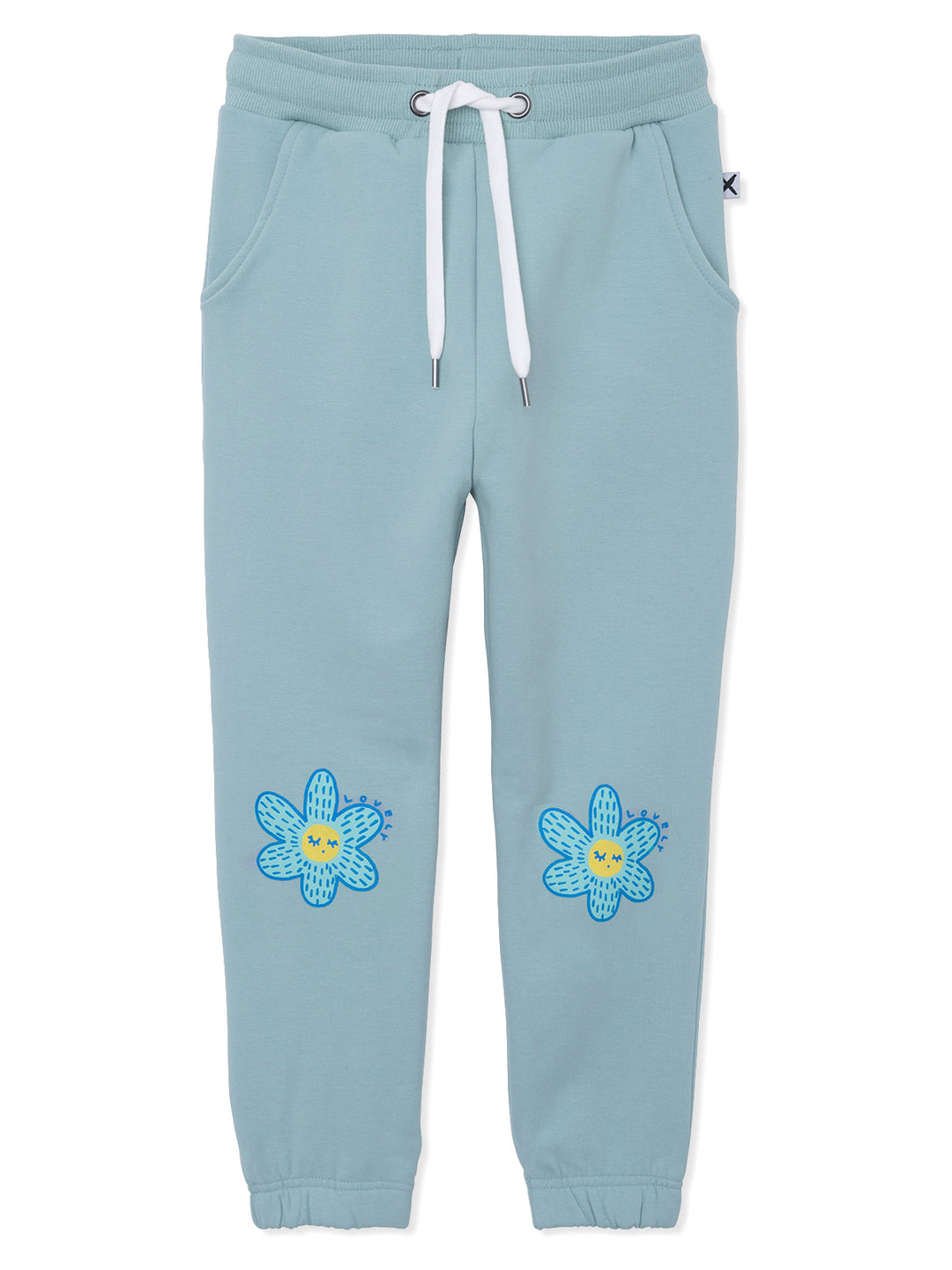 Minti Sleepy Flower Furry Trackies