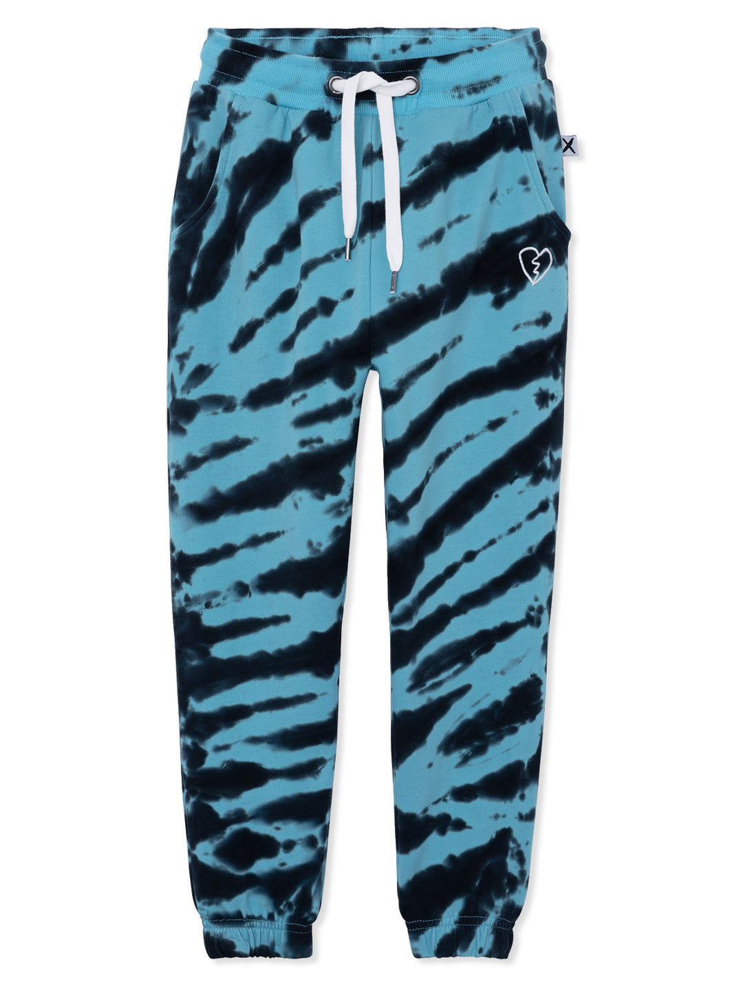 Minti Sketched Heart Tie Dye Trackies
