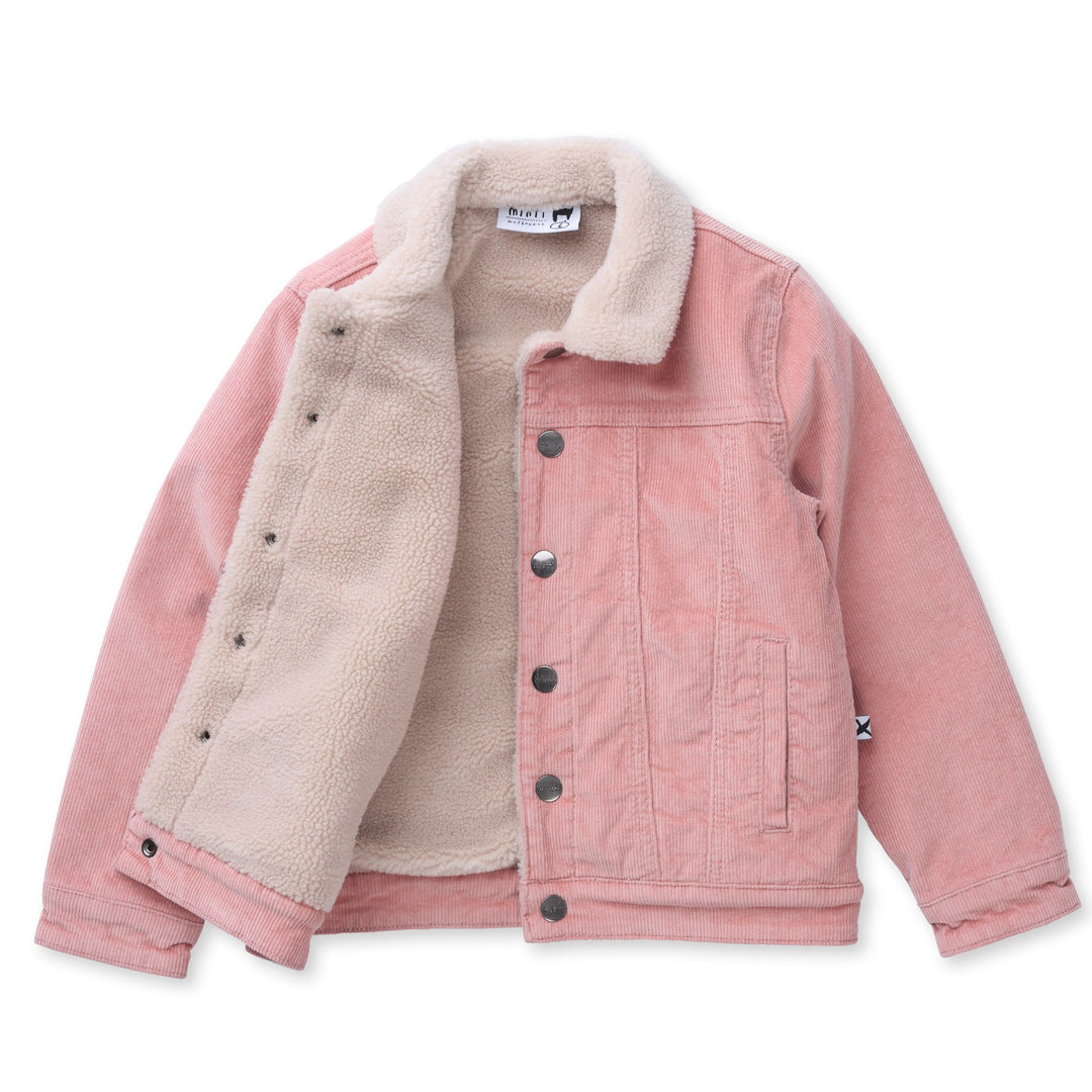 Minti Teddy Lined Cord Bomber