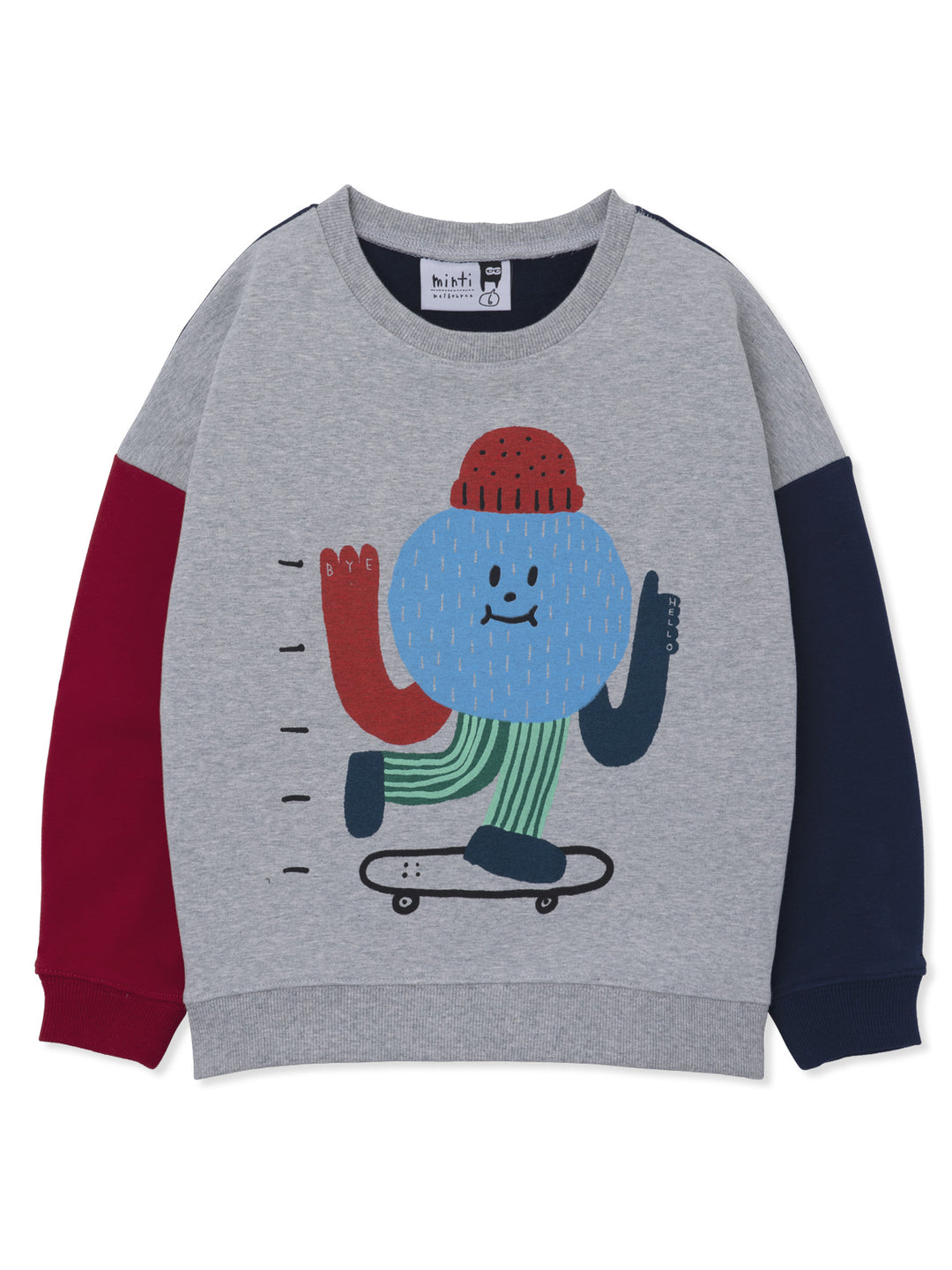 Minti Shape Skater Furry Crew