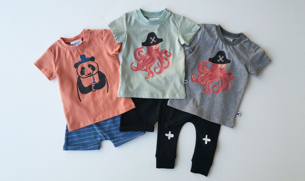 Minti Holiday Panda Tee