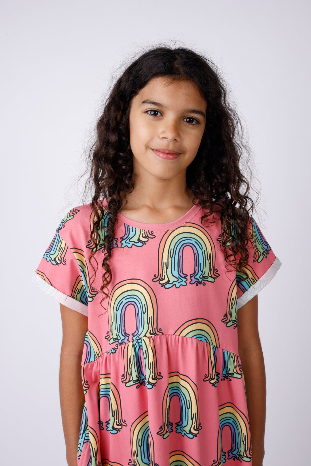 Minti Painted Rainbow Dress