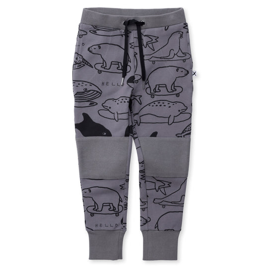 Minti Surf Skate Animals Furry Trackies