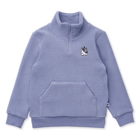 Minti Teddy Half Zip Crew