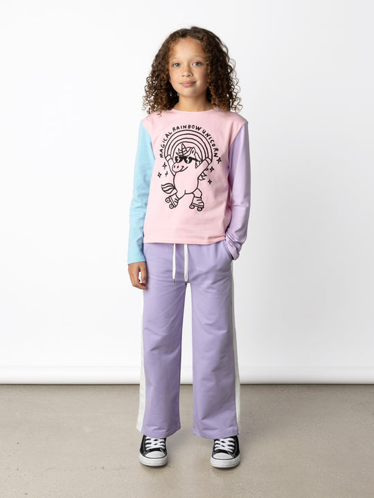 Minti Wide Leg Panel Trackies