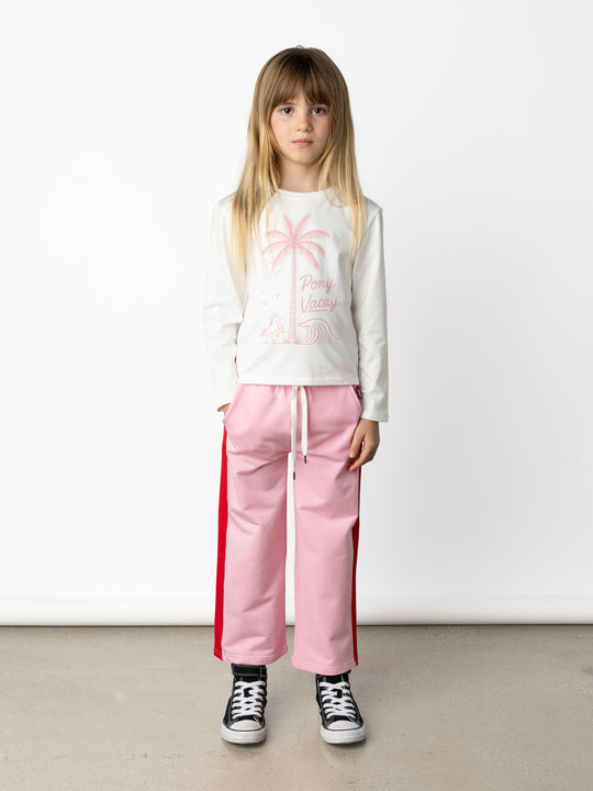 Minti Wide Leg Panel Trackies