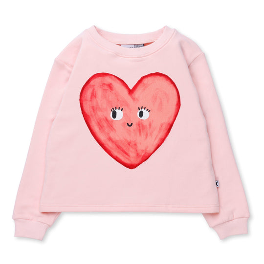 Minti Painted Heart Furry Crew