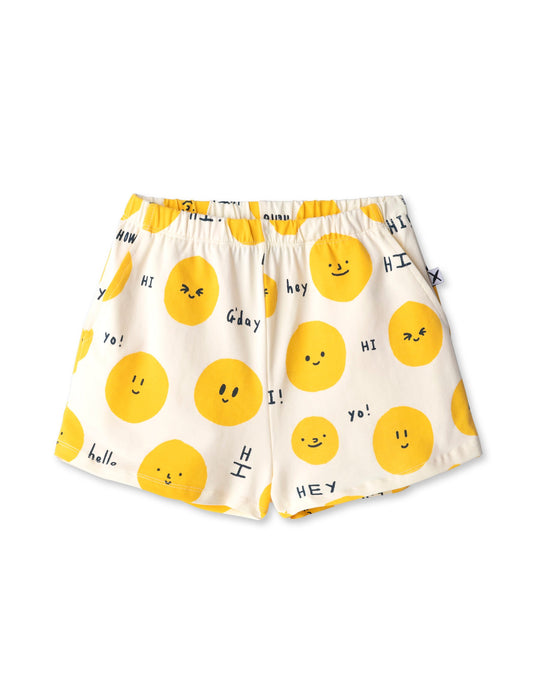 Minti Hello Faces Short