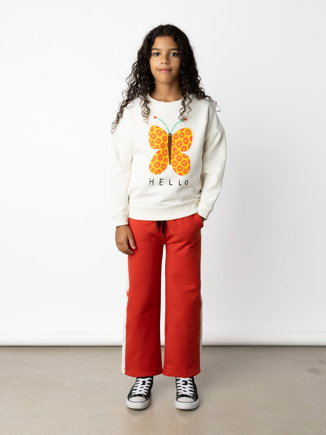 Minti Furry Wide Leg Panel Trackies
