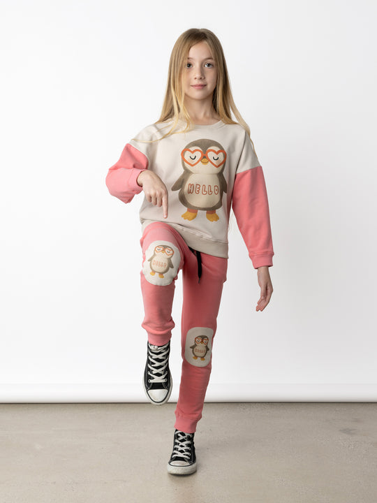 Minti Hello Penguin Furry Trackies