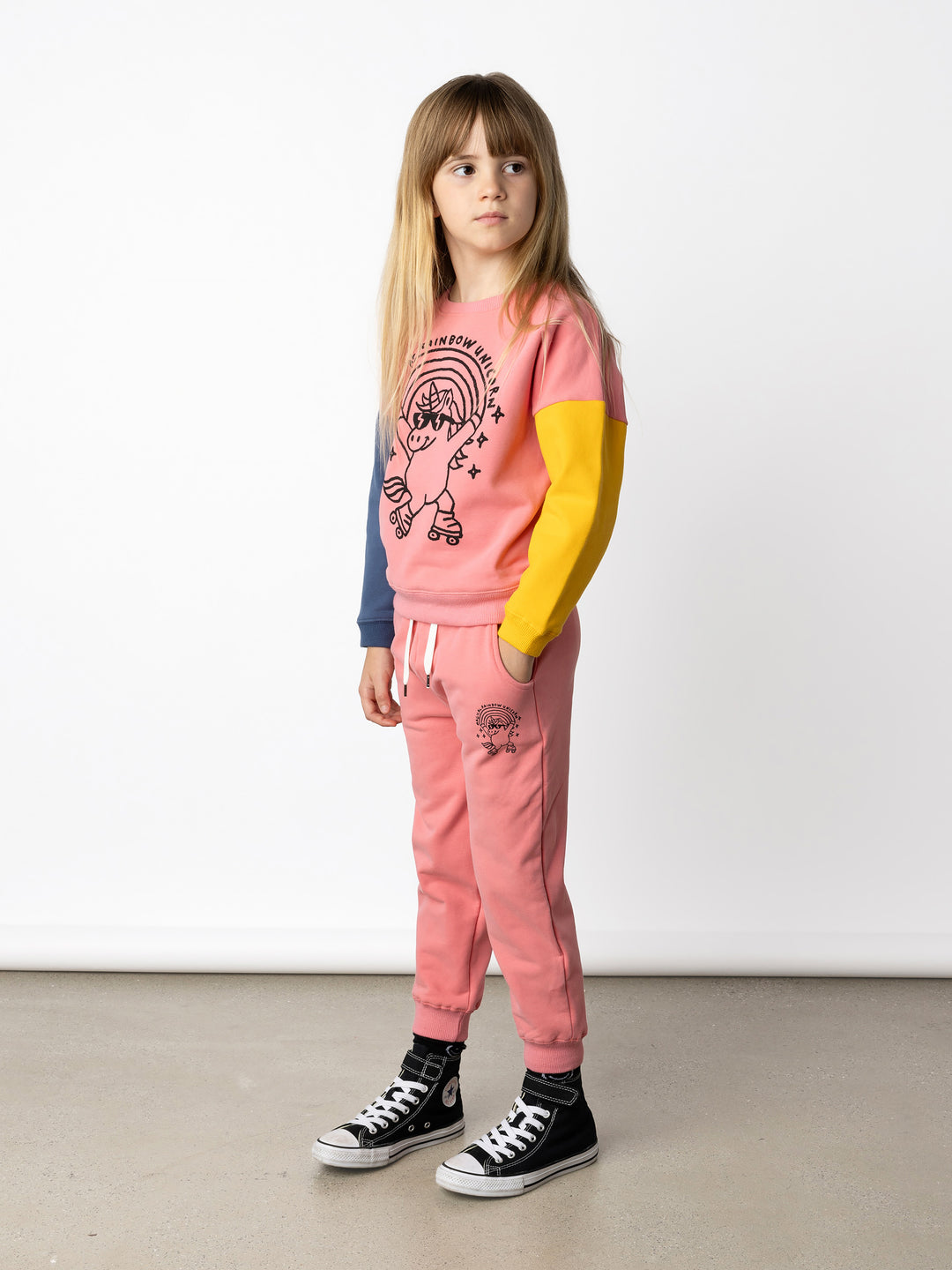 Minti Magical Rainbow Unicorn Furry Trackies