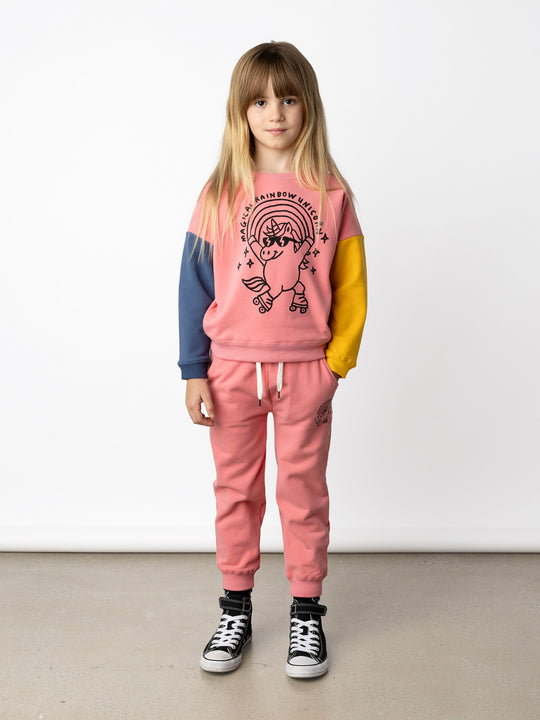 Minti Magical Rainbow Unicorn Furry Trackies