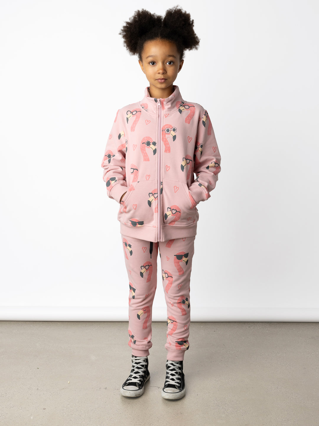 Minti Flamingo Friends Furry Trackies