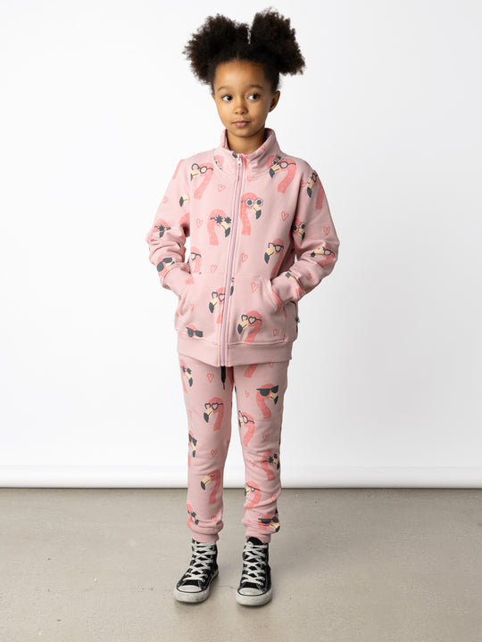 Minti Flamingo Friends Furry Trackies