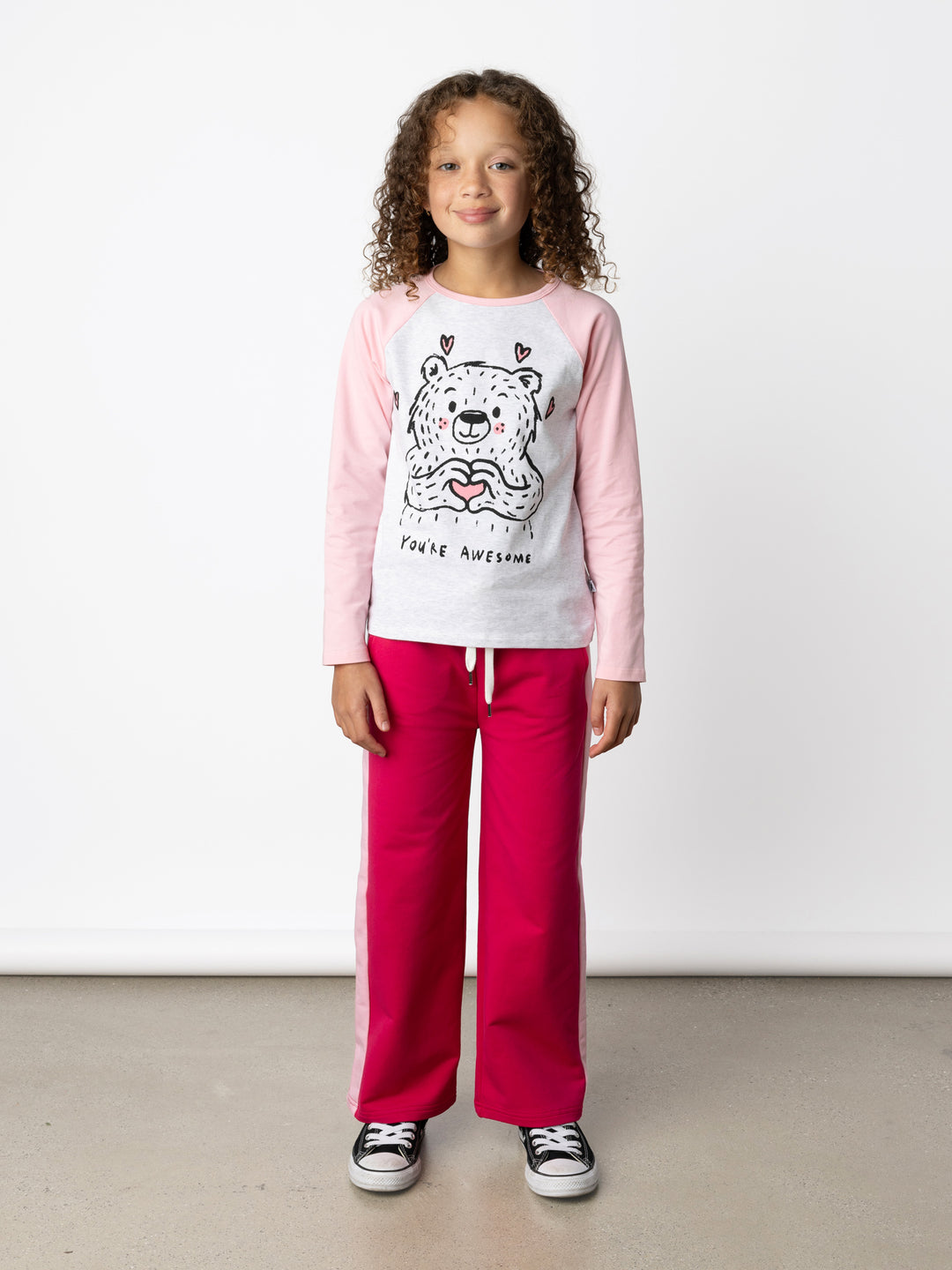 Minti Wide Leg Panel Trackies