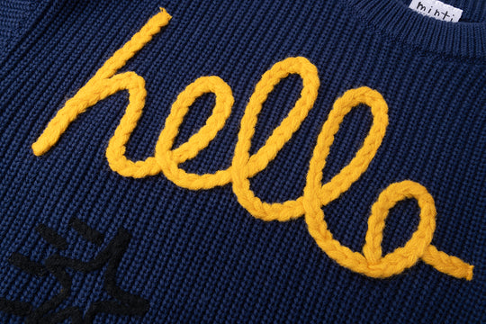 Minti Emblem Knit Crew