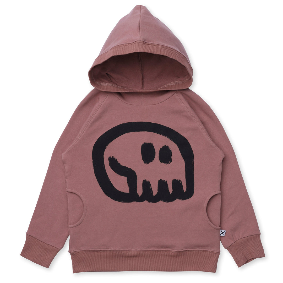 Minti Charcoal Skull Hood