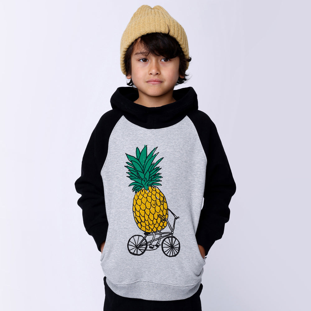 Minti Biking Pineapple Furry Hood