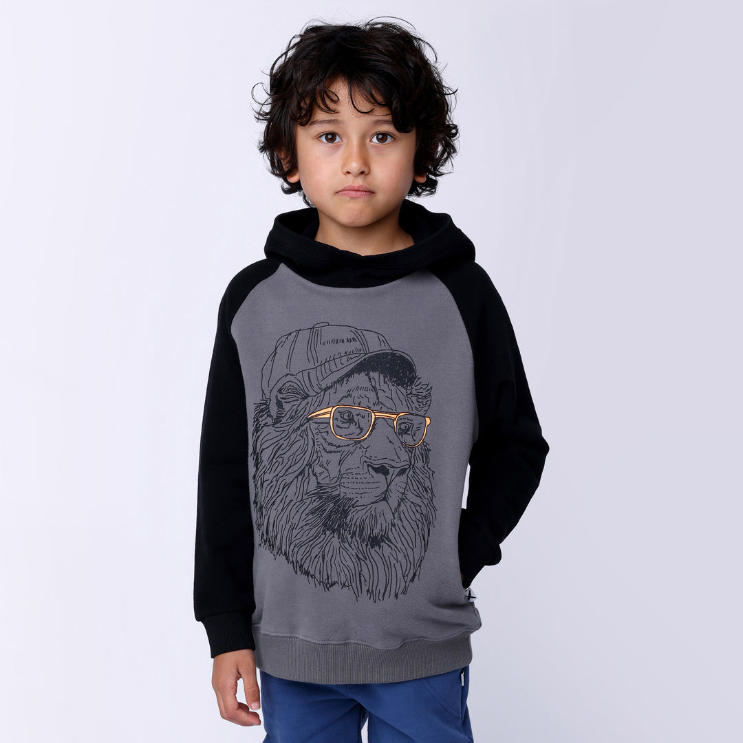 Minti Cool Lion Furry Hood