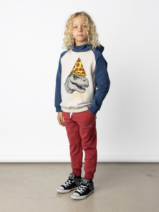 Minti kids clothing. Super comfy hoodie with side pockets and higher neck - perfect for cold days! 330 Gram // Brushed Inside // 95% Cotton // 5% Elastane.