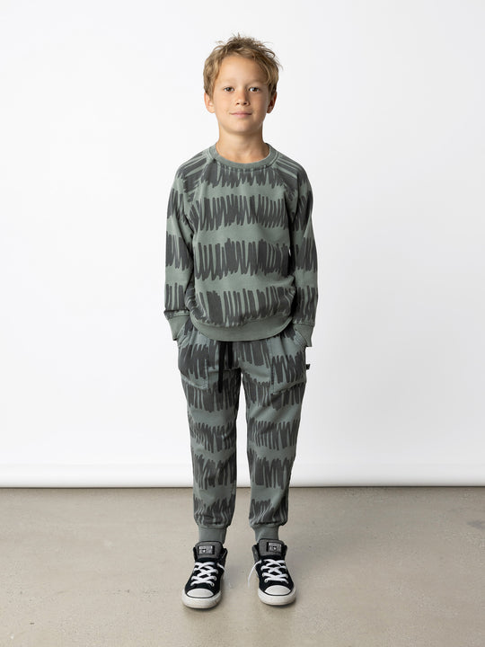 Minti Sketchy Stripe Trackies