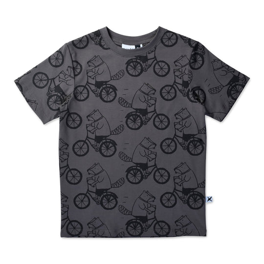 Minti Biking Beavers Tee