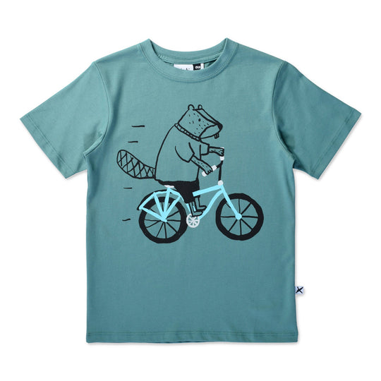 Minti Biking Beaver Tee