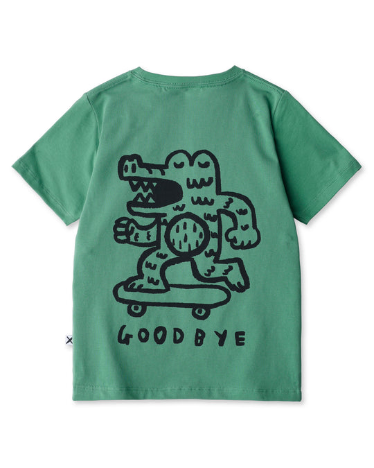 Minti Hello Sloth Goodbye Croc Tee
