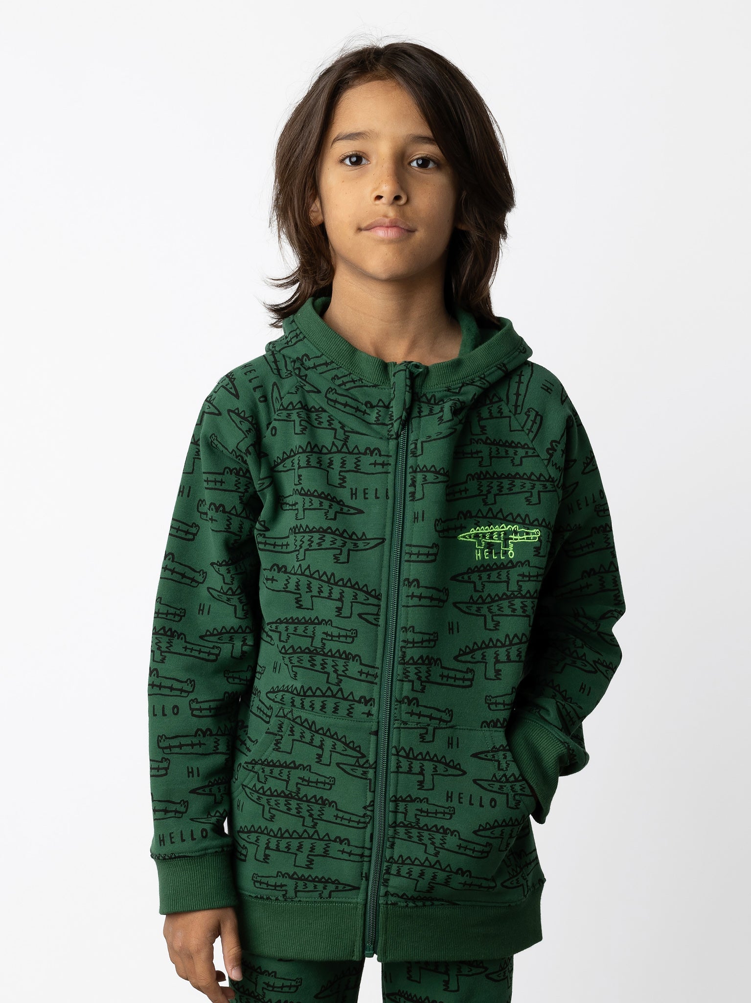 Minti Croc Squad Furry Zip Up – Minti