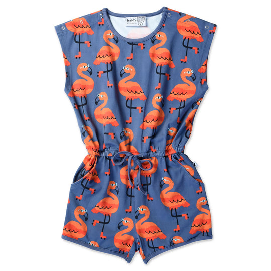 Minti Rolling Flamingos Playsuit