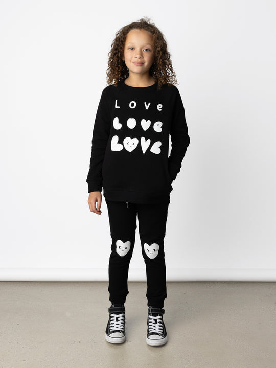 Minti Happy Hearts Furry Trackies