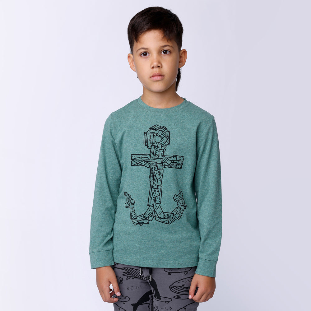 Minti Wooden Anchor Tee