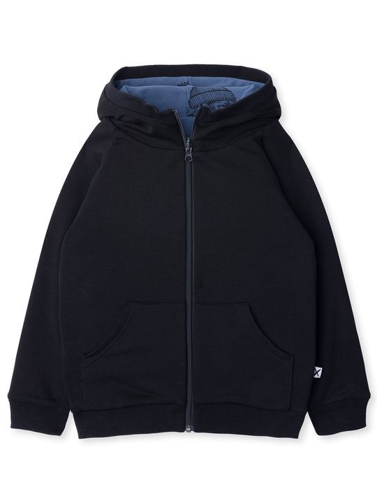 Minti Roar Furry Reversible Zip Up