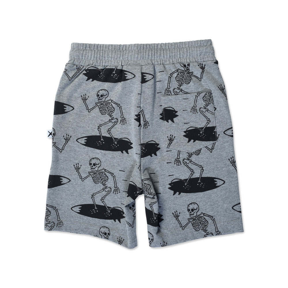 Minti Surfing Skeletons Baby Short