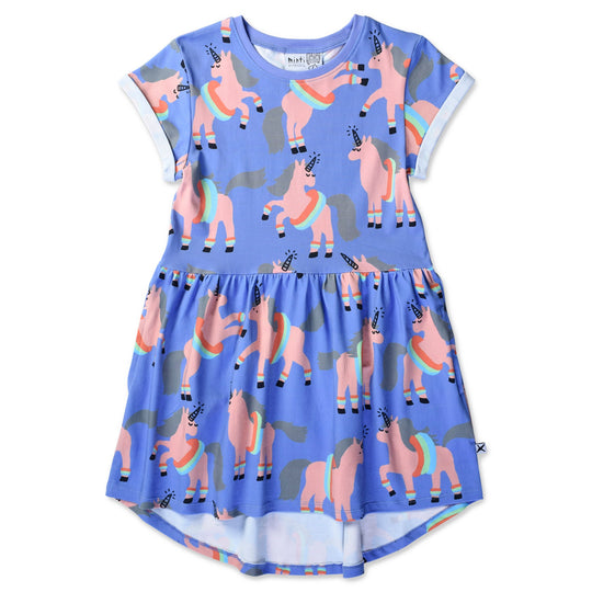 Minti Floating Unicorns Dress