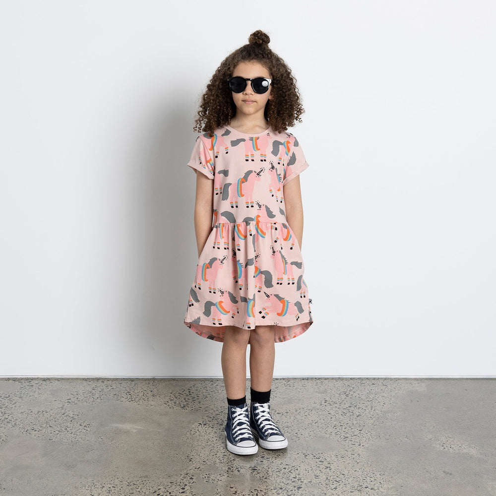 Minti Floating Unicorns Dress