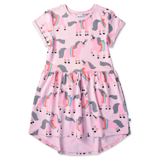 Minti Floating Unicorns Dress