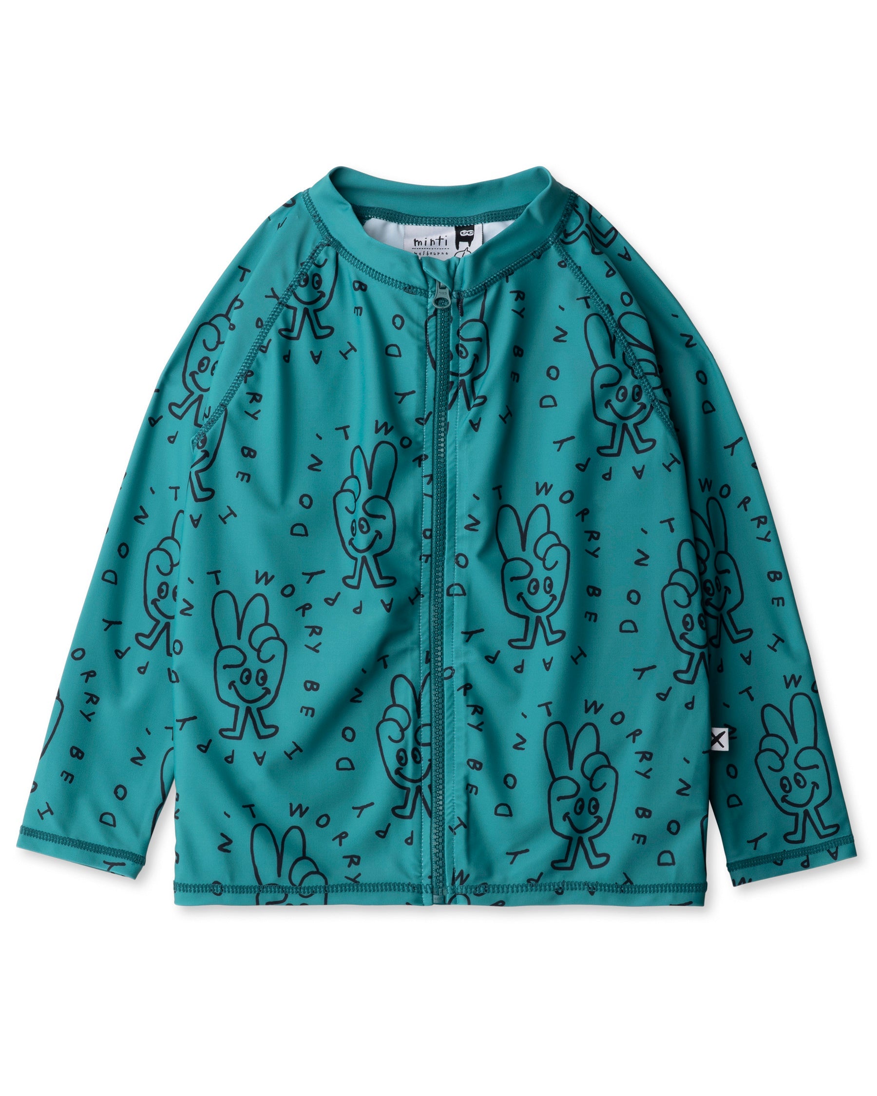 Minti Happy Peace Hand Rashie