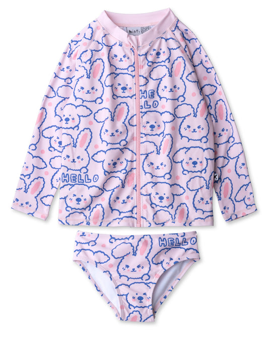 Minti Puppy Bunny Club Rashie Set