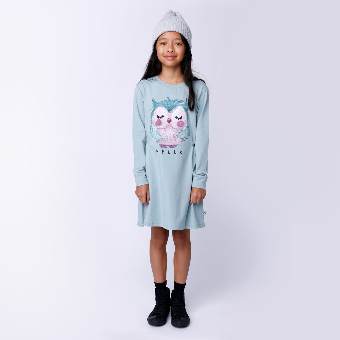 Minti Painted Owl Dress