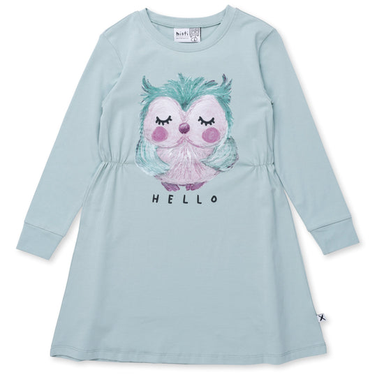 Minti Painted Owl Dress