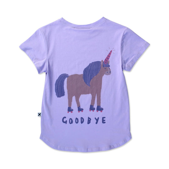 Minti Hello Goodbye Unicorn Tee