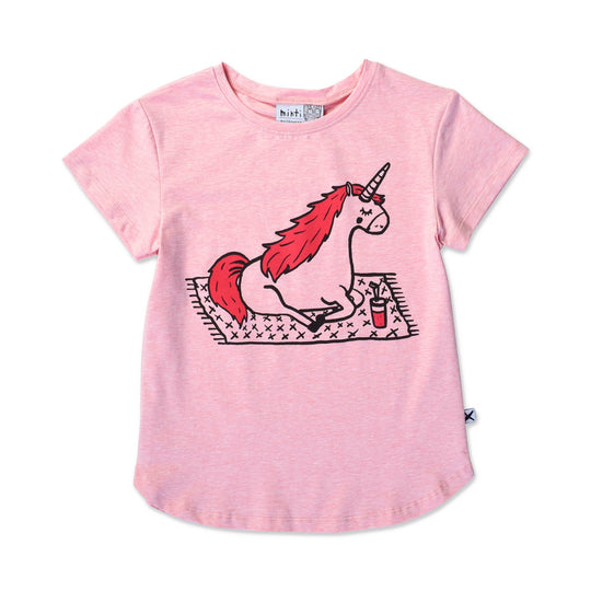 Minti Unicorn At A Picnic Tee