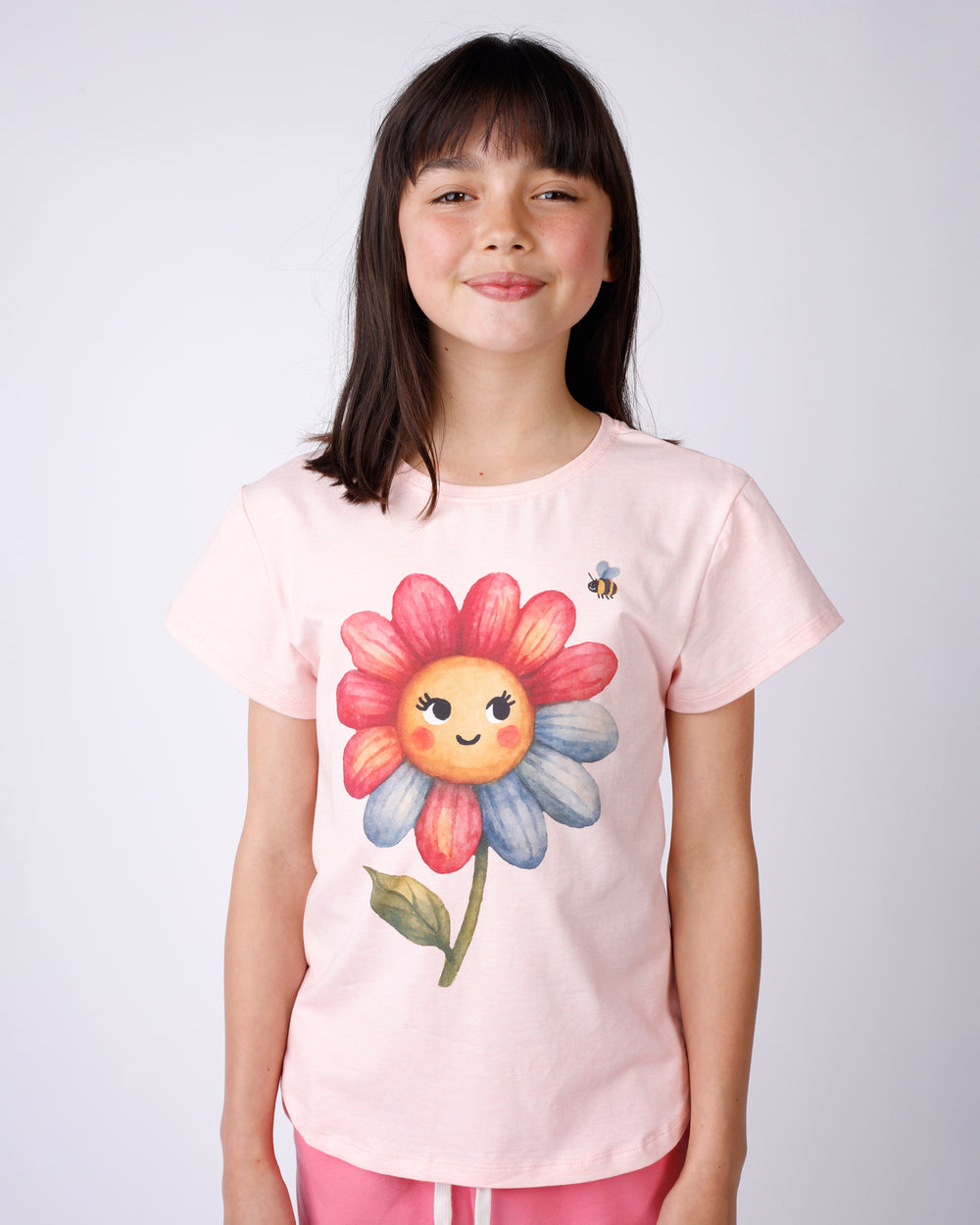 Minti Flower And Bee Tee