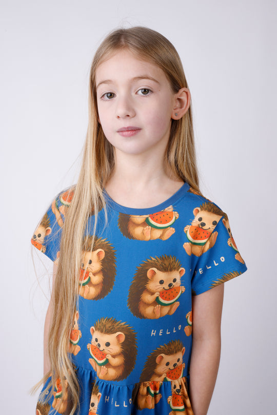 Minti Hello Hedgehog Dress