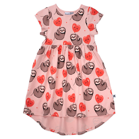 Minti Birthday Sloth Dress