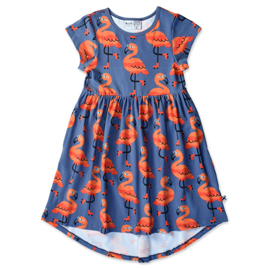 Minti Rolling Flamingos Dress