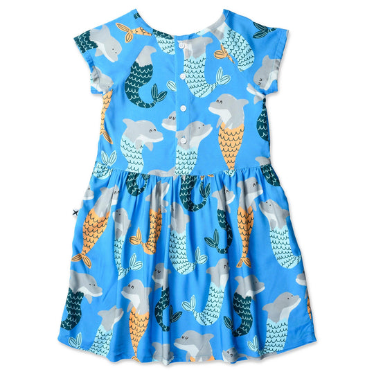 Minti Merdolphins Woven Dress